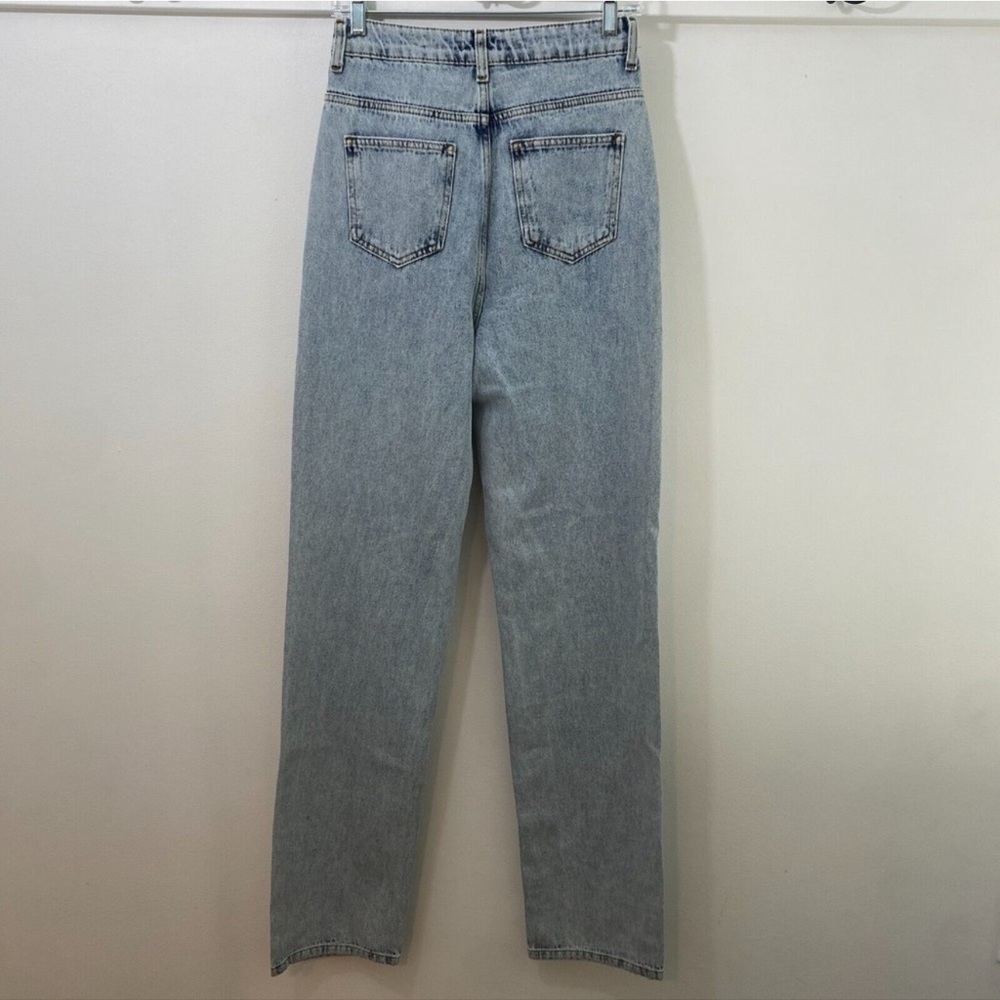 ✨TALL ASYMETRICAL STRAIGHT LEG JEANS✨ - Picture 5 of 7